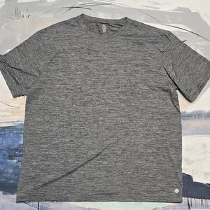 Rhoback Shirt Mens XL Gray Heathered Tailwind Performance Golf Tee